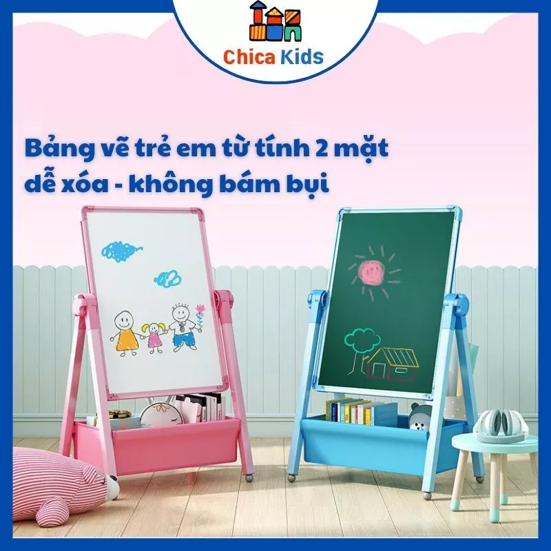 BẢNG VẼ TRẺ EM TỪ TÍNH HAI MẶT DỄ XÓA, KHÔNG BÁM BỤI