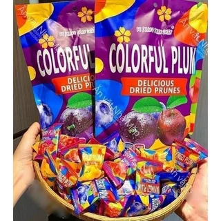 Kẹo Ô mai Mix COLORFUL PLUM Vị Việt Quất, Cherry, Mận, Táo đỏ mix các vị 408gr