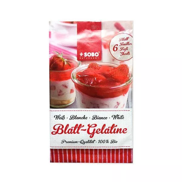 Gelatine Hữu Cơ SoBo Dạng Bột Cho Bé