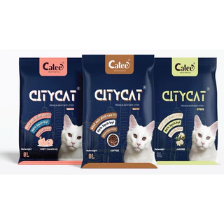 [Túi 8L/4Kg] Cát vệ sinh cho mèo CityCat túi 8L khử mùi vón cục tốt