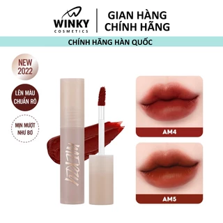 Son kem siêu lì, chuẩn màu, mịn mướt như bơ Merzy Academia Mellow Tint 4g