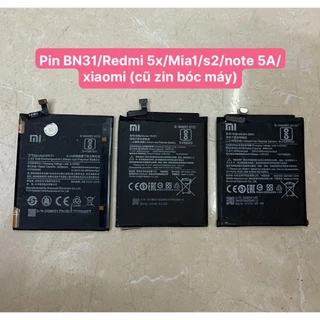 Pin BN31 / Redmi 5X / Redmi A1 / Redmi S2 / Redmi Note 5A / Redmi Note 5A Prime (Zin Tháo Máy)
