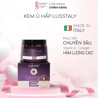 Kem ủ tóc LUSSTALY, hấp phục hồi chuyên sâu LUSSTALY VITAMIN E COLLAGEN 500ML