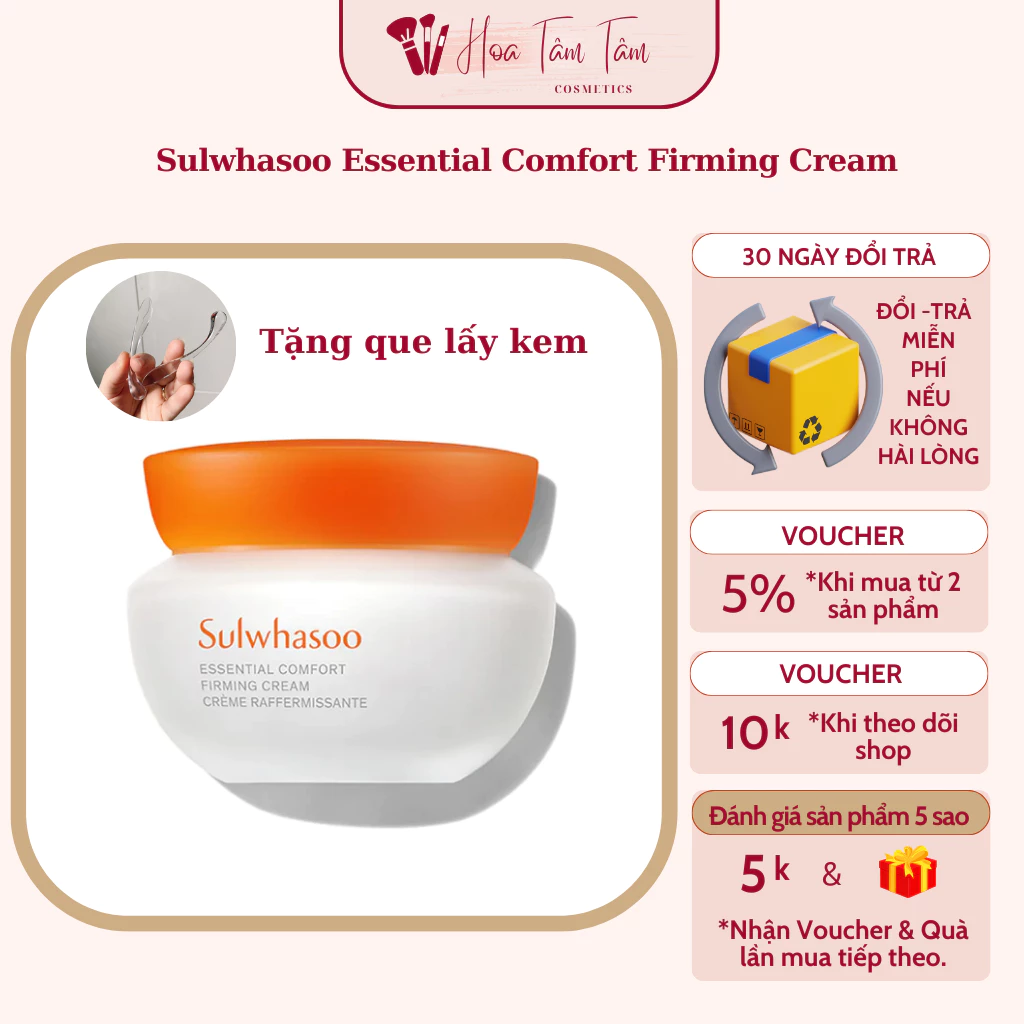 Kem dưỡng ẩm và săn chắc da Sulwhasoo Essential Comfort Firming Cream 15ml
