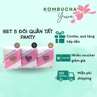 Quần Tất set 5 đôi Panty Nhật Bản