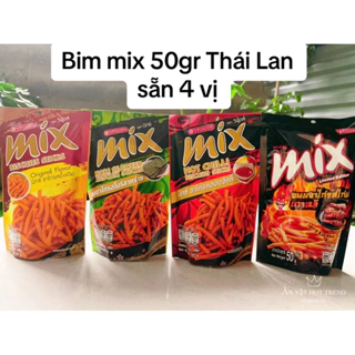 Snack bim bim que Mix Vfoods Thái Lan 50g các vị