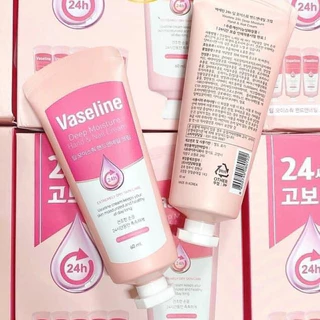 Kem Dưỡng Da Tay & Móng Cấp Ẩm Da Vaseline 24H Deep Moisture Hand & Nail Cream 60ml