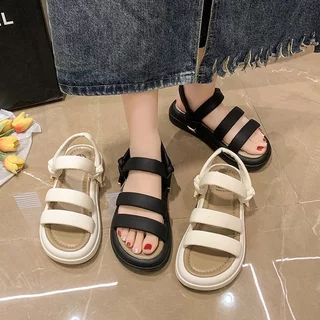 Dép sandal nữ 2 quai trơn ngang đế cao mẫu mới phong cách thời trang(Mã 8315)