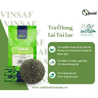 Trà Ô long lài Vinsaf - Trà ô long đậm vị, túi lọc tiện lợi 600g