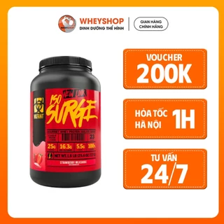 Sữa dinh dưỡng hỗ trợ tăng cơ Mutant ISO Surge (720g) - WHEYSHOP VN