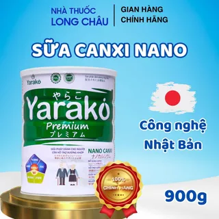 Sữa Canxi Cho Người Già Hỗ Trợ Xương Khớp Bổ Sung Canxi Ngăn Ngừa Loãng Xương YARAKO PREMIUM NANO CANXI