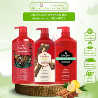 Dầu Gội Xã Hương Nước Hoa dành cho nam OLD SPICE  - Gỗ Đàn Hương-Shopmarsvn