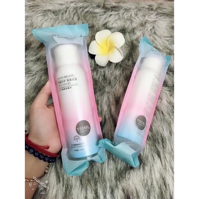 Xịt Chống Nắng Nâng Tone Trắng Da Body Chính Hãng Maycreate Nội Địa Trung