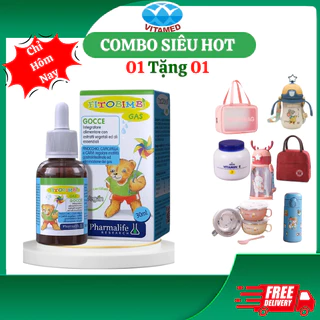 Siro FITOBIMBI GAS Hỗ Trợ Giảm Nôn Trớ, Đầy Hơi Cho Bé Chai 30ml