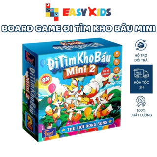 Đồ Chơi Board Game - Đi Tìm Kho Báu Mini - Đồ Chơi Phát Triển Tư Duy Dễ Chơi Vui Nhộn