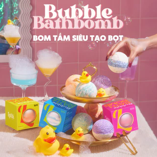 TỔNG HỢP [Labbi] Bubble Bath bomb / Viên tạo bọt bồn tắm / Bom tắm tạo bọt