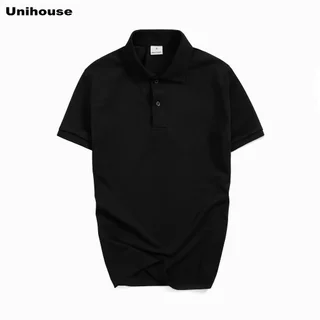 ÁO POLO BASIC UNIHOUSE FORM REGULAR TRƠN CAO CẤP VẢI CÁ SẤU  4 CHIỀU.