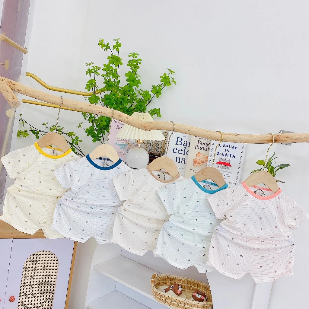 Bộ quần áo cộc tay KAD chui chất thun lạnh cho bé trai, bé gái