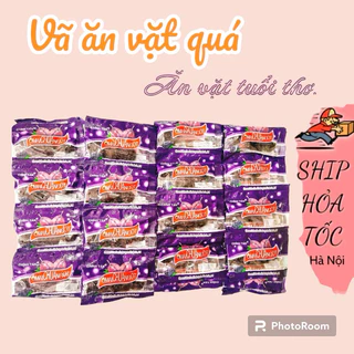 [SIÊU ƯU ĐÃI] Combo 60 gói ô mai táo tím  ăn vặt tuổi thơ