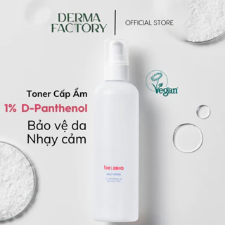 Nước cân bằng Cấp ẩm Dịu nhẹ cho da Nhạy cảm Derma Factory BE;ZERO Mild Toner 250ml