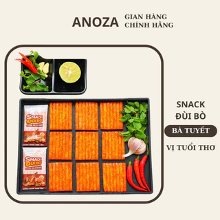 Combo 12 gói ĐÙI BÒ QUAY làm từ bột mì thơm ngon Anoza Store