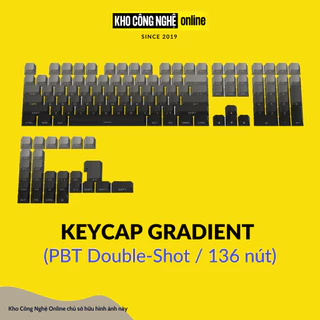 Bộ keycap Gradient xuyên led dành cho bàn phím cơ
