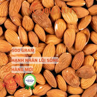 500Gr HẠNH NHÂN CHUẨN MỸ (sấy chín/hạt sống/rang bơ/hạnh nhân rang bơ)