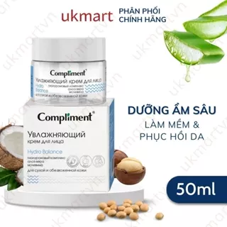 Kem Dưỡng Ẩm Compliment Làm Dịu Da Hydro Balance Compliment 50ml