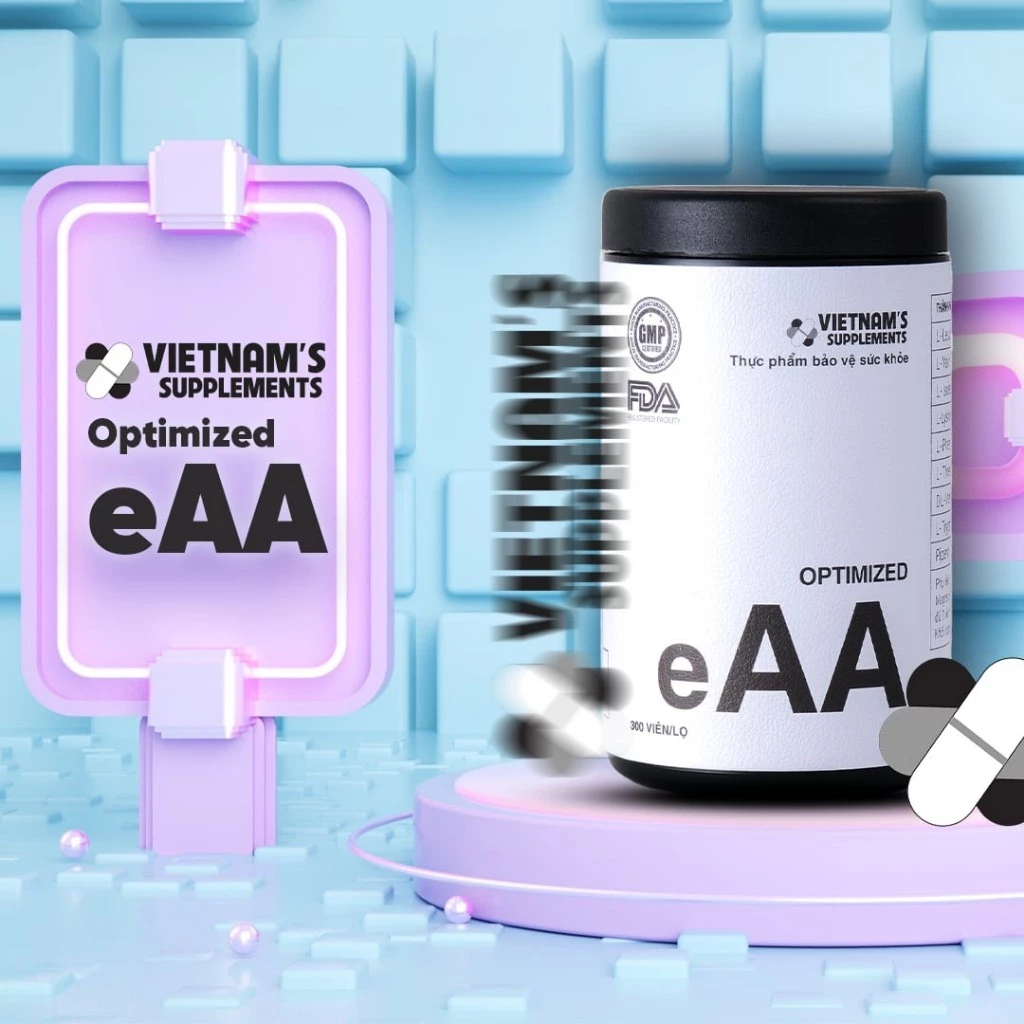 Viên uống bổ sung amino acid Vietnam's Supplements Optimized EAA 300 viên/lọ