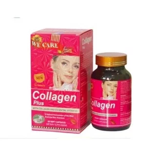 [Hộp 60 viên] Collagen Plus ĐẸP DA, SÁNG DA - COLLAGEN + C nhau thai cừu sữa ong chúa