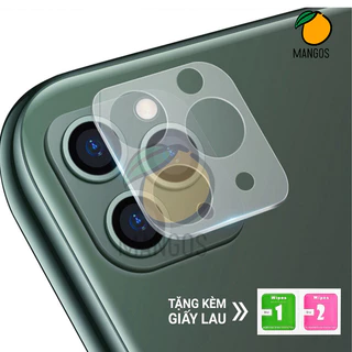 Kính cường lực iphone bảo vệ Camera cho iphone 11 12 13 14 15 ProMax 14 Plus 15 Plus - MangoOvil
