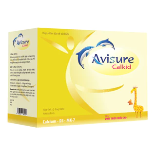 Avisure Calkid Canxi hữu cơ cho bé 30 ống