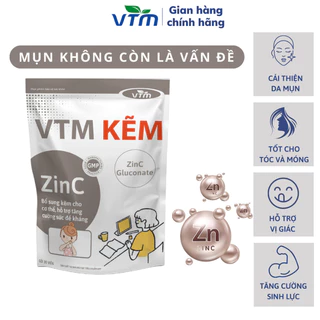 Viên uống VTM bổ sung Kẽm ZinC hỗ trợ tăng cường sức đề kháng