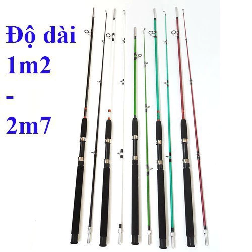 Cần câu cá 2 khúc đặc shimano scabard dài từ 1m65 - 2m7