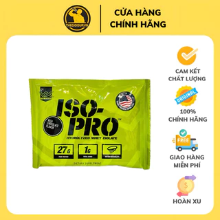 Sample Iso Pro 100% Hydrolyzed Whey Isolate gói dùng thử