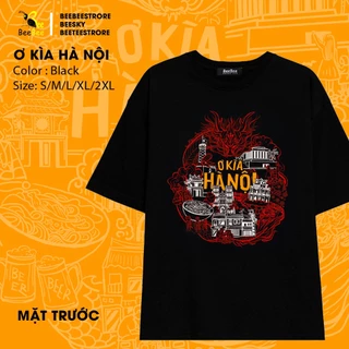 Áo thun in hình BEEBEESTORE02 HÀ NỘI- TỈNH THÀNH 100% COTTON OKVN00