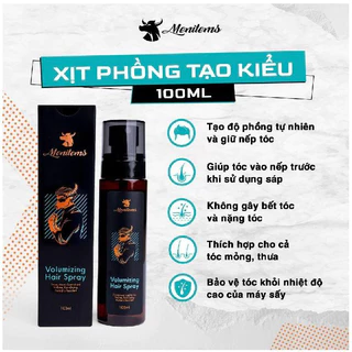 Xịt tạo phồng tóc Menitems, giữ nếp tóc , tạo kiểu tóc ,không gây bết tóc 100ML