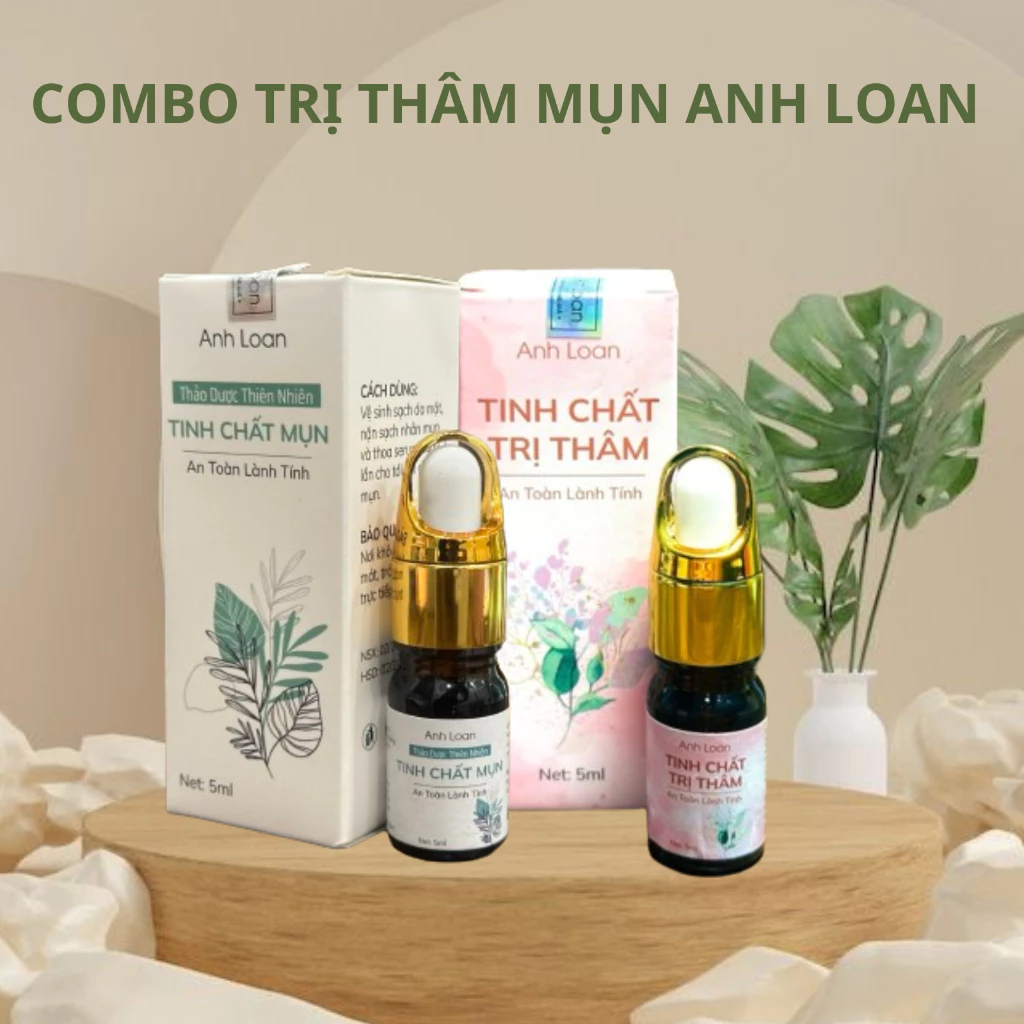 Combo Serum Giảm Mụn Thâm Dưỡng Da Trắng Sáng