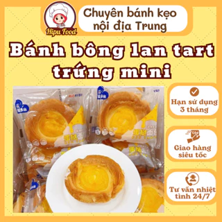 Bánh bông lan tart trứng phô mai thơm béo 32g