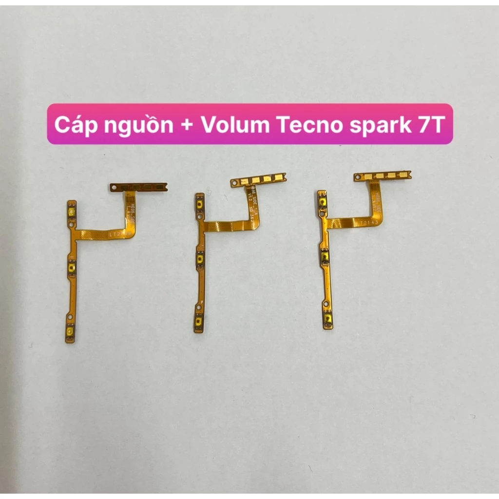 Cáp Volum+Nguồn Tecno Spark 7T