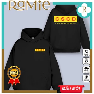 Áo Hoodie CSCĐ, Mẫu Cuộc Sống Cô Đơn chất đẹp mát mịn cho nam nữ | RAMIE STORE 2