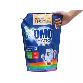 Nước giặt OMO Matic Bền Đẹp cửa trước 3,6kg