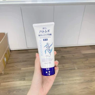 Sữa rửa mặt Hatomugi Cleansing Facial Foam chiết xuất ý dĩ dưỡng ẩm dưỡng trắng da Nhật Bản 130g