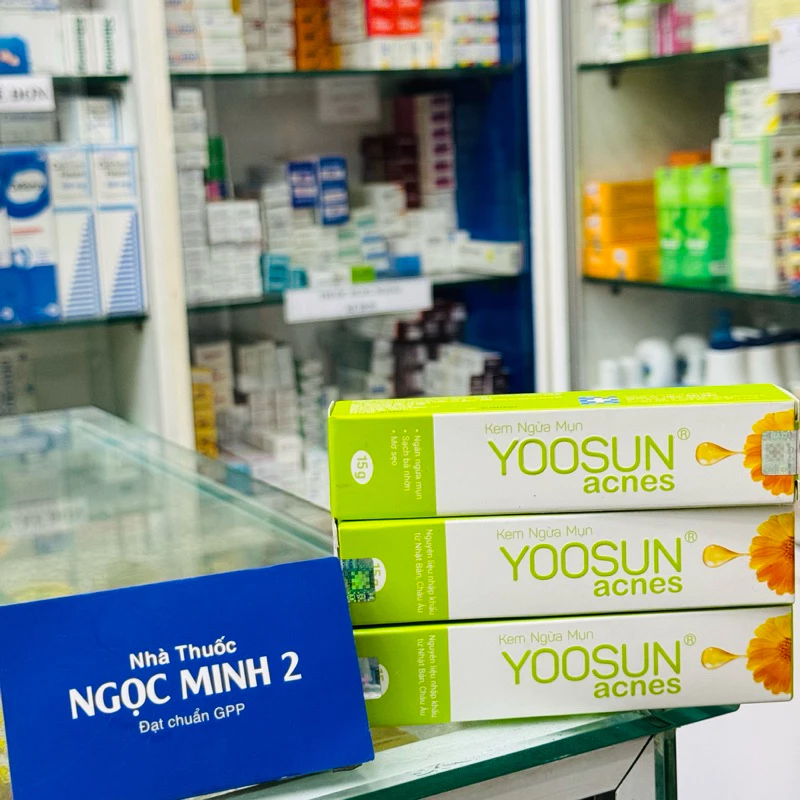 ✅ [Chính Hãng] Kem ngừa mụn YOOSUN ACNES 15g - XẸP MỤN NGAY, BAY THÂM SẸO