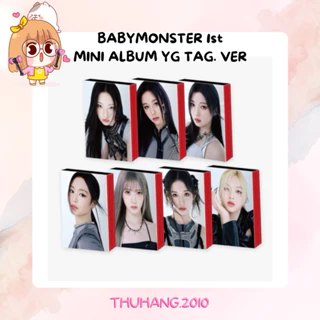 thuhang.2010 - BABYMONSTER 1st MINI ALBUM YG TAG. VER hàng chính hãng nguyên seal