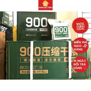 Lương khô 900 quân đội Trung quốc thùng sắt hàng 4 kg Chính hãng - Shop bố trâu
