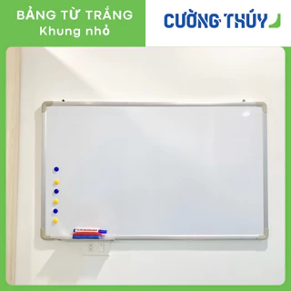 Bảng Từ Trắng Viết Bút Lông | Tặng Bút, Bông Lau và Nam Châm