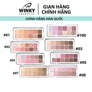 Phấn Mắt 12 Ô Clio Pro Eye Palette Air- Bảng Màu Mắt CLIO