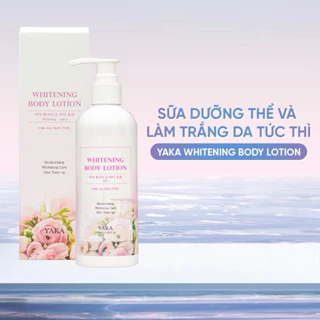 Sữa dưỡng thể làm trắng da tức thì YAKA Whitening Body Lotion