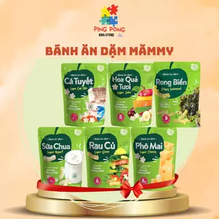 Bánh ăn dặm cho bé Mămmy các vị 25gram/gói